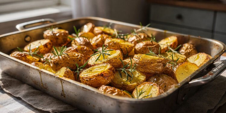 Esqueça o excesso de sal: assar batatas com esse ramo verde acelera a digestão e ajuda a preservar a memória