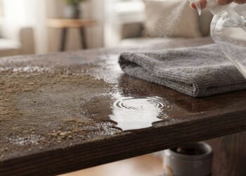 Amaciante, álcool e água, crie o spray perfeito que limpa a casa e não deixa a poeira grudar nos móveis