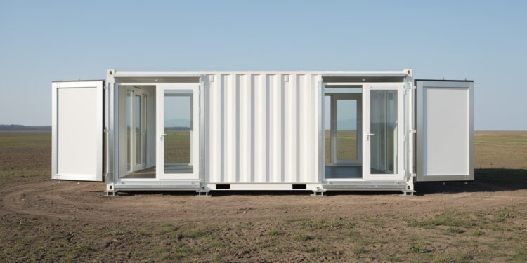 Casa container chinesa montada em dez minutos, não precisa de pedreiro e dispensa gastos com tijolos