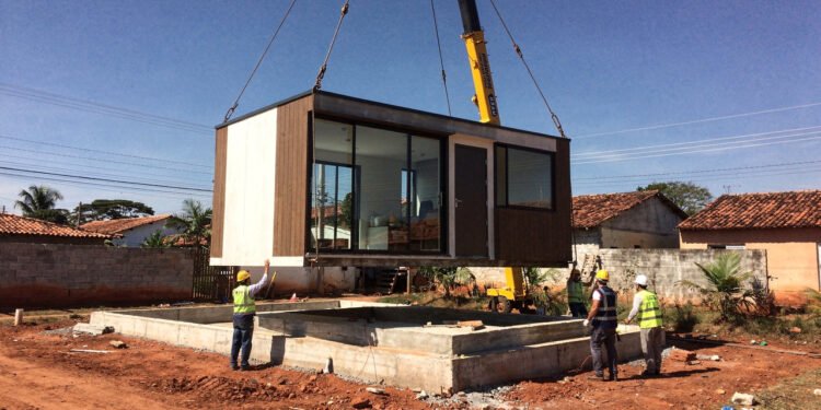 Nova técnica de construção modular permite montar uma casa inteira em poucos dias