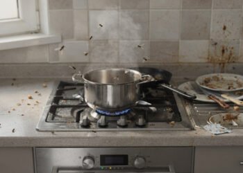 O que significa quando aparecem moscas logo depois de fazer comida?