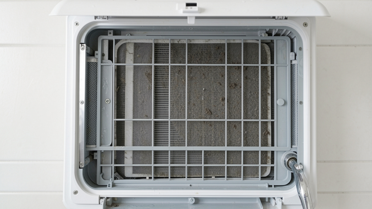 Como limpar o filtro do ar-condicionado em poucos minutos sem precisar desmontar o aparelho