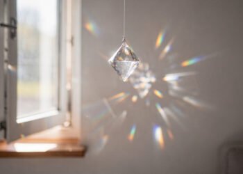 O que significa colocar cristais na janela da casa, segundo o Feng Shui