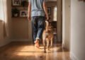 O que significa quando o cachorro segue a pessoa pela casa inteira