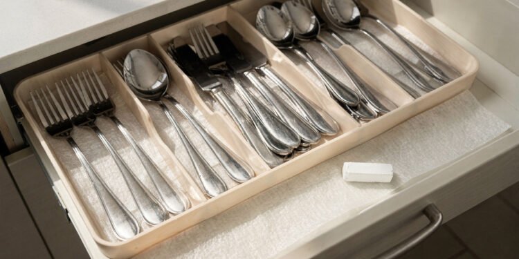 O truque que vai acabar com as manchas de ferrugem dos seus talheres