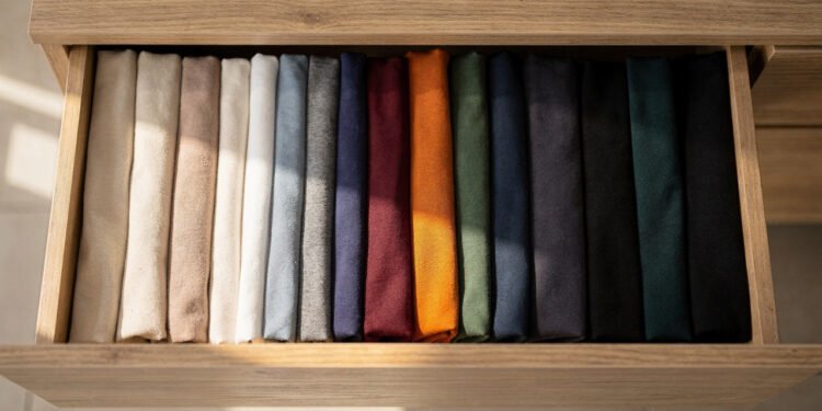 O método inteligente de dobrar as roupas que dobra o espaço na gaveta e evita que as peças amassem