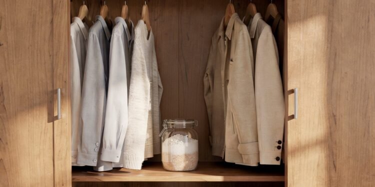 Fim da umidade no guarda-roupa: o ingrediente de cozinha barato que absorve odores e protege as roupas