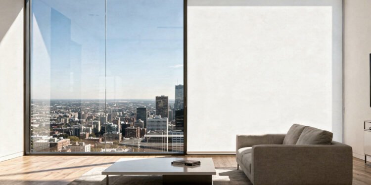 Substituto da cortina de vidro: a película inteligente que fica opaca com um clique e garante privacidade total