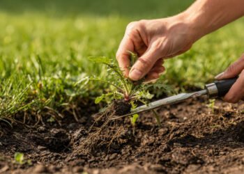 Como eliminar ervas daninhas do jardim sem prejudicar a grama