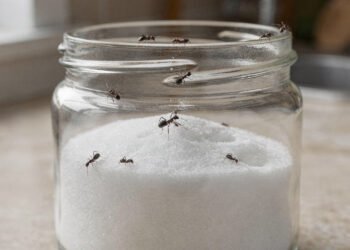 O que significa encontrar formigas dentro do açúcar