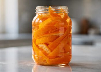 Misture vinagre com casca de laranja: para que serve e por que usam para desengordurar a cozinha