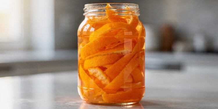 Misture vinagre com casca de laranja: para que serve e por que usam para desengordurar a cozinha