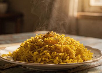 A dupla de temperos baratos que transforma o arroz branco comum em um potente anti-inflamatório para as articulações