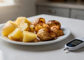 Batata cozida ou assada, qual delas faz o açúcar no sangue subir mais rápido?