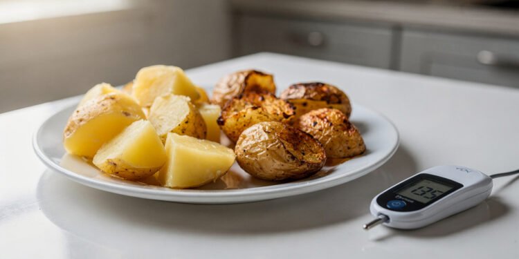 Batata cozida ou assada, qual delas faz o açúcar no sangue subir mais rápido?