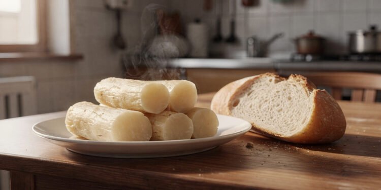 Trocar o pão branco de padaria por essa raiz cozida de manhã estabiliza a energia e corta a vontade de beliscar doces até o almoço