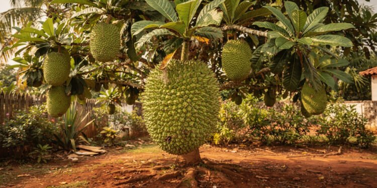O fruto tropical gigante que pode garantir comida farta no quintal o ano inteiro