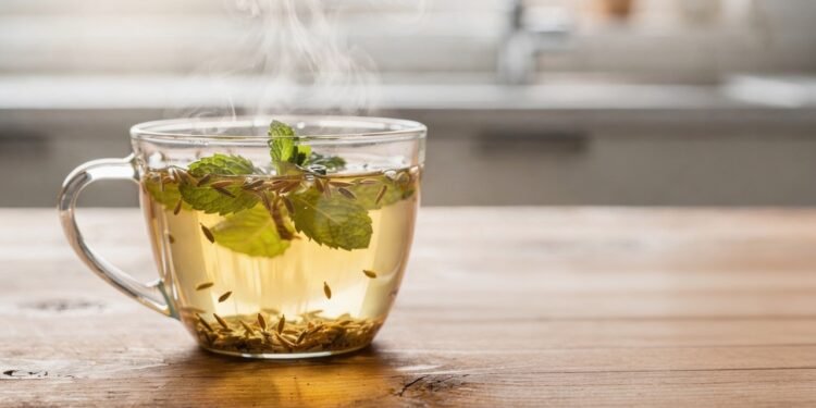 O chá de duas ervas baratas que age como uma vassoura no estômago e acaba com a barriga estufada