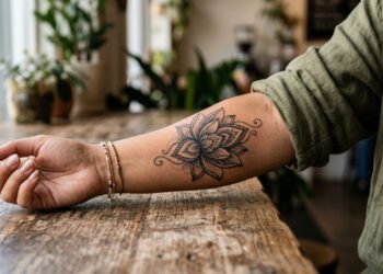 O que significa a tatuagem de flor de lótus e sua simbologia espiritual