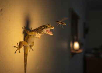 A ciência explica o que realmente significa quando lagartixas começam a aparecer com frequência na sua casa