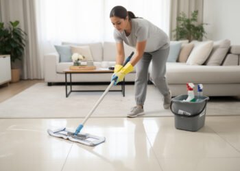 Quanto uma empregada doméstica cobra para fazer toda a limpeza da casa?