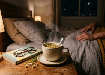 Ansiedade à noite, receitas leves que ajudam o corpo a relaxar antes de dormir