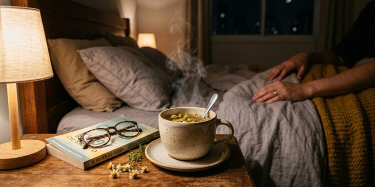 Ansiedade à noite, receitas leves que ajudam o corpo a relaxar antes de dormir