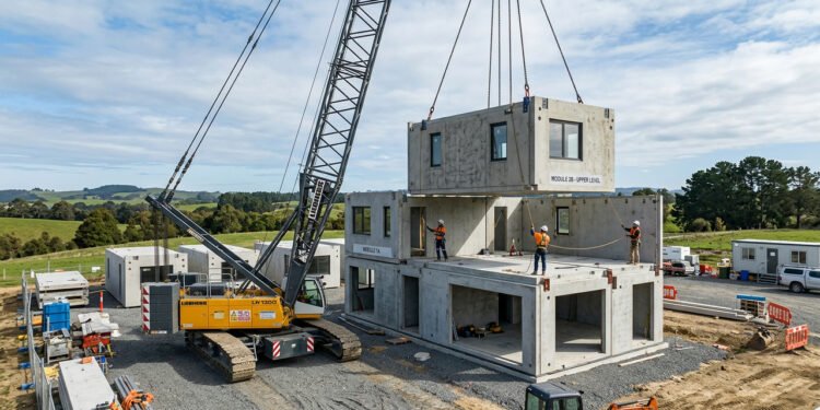 O novo método coreano que ergue casas super resistentes na metade do tempo