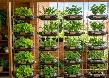 A técnica simples com garrafas que está ajudando iniciantes a cultivar temperos frescos dentro de casa