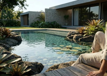 Nova piscina deixa a água limpa sem produtos e vira substituta dos modelos comuns