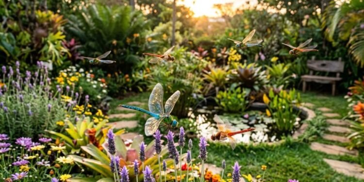Quando essas medidas são adotadas com cuidado, o resultado costuma ser um jardim mais dinâmico