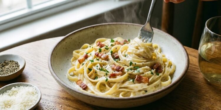 O segredo está em deixar o macarrão no ponto certo e misturá-lo ao molho ainda quente