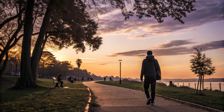 O melhor horário para caminhar e reduzir picos de glicose