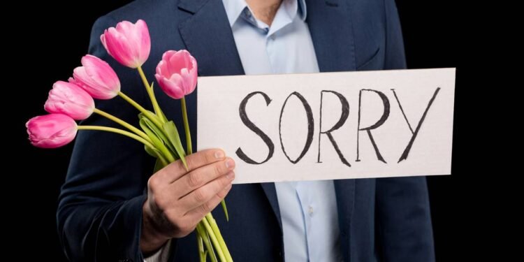 O que significa quando uma pessoa evita pedir desculpas mesmo quando está errada