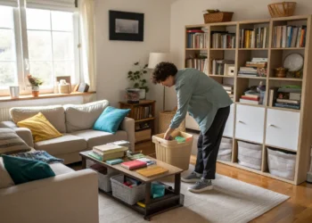 O que significa organizar a casa quando você está estressado