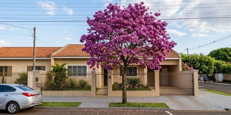 As árvores de sombra funcionam como uma cobertura natural que filtra a luz do sol e reduz o calor direto em pisos, paredes e janelas