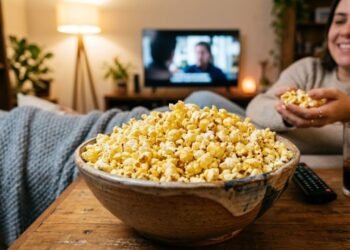 Essa forma de fazer pipoca sem óleo reduz calorias e deixa o lanche mais leve e crocante