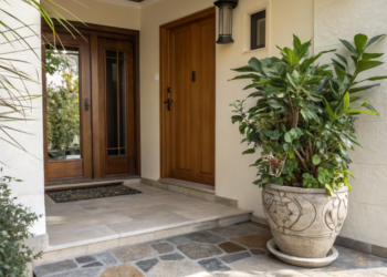 O que significa colocar uma planta na entrada da casa, segundo o Feng Shui