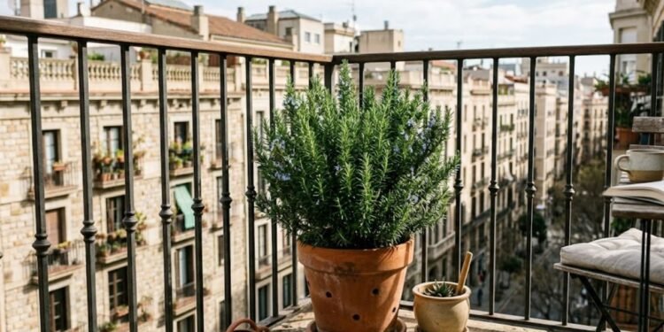 Para manter o alecrim saudável, os dois maiores segredos são regar com atenção e garantir sol direto diariamente