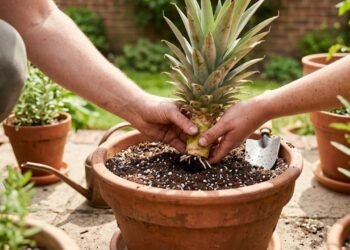 Como plantar abacaxi em casa usando a coroa da fruta de forma simples