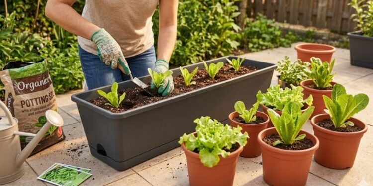 Para começar, você não precisa de muito: um vaso, um bom substrato, sementes ou mudas e um cantinho iluminado