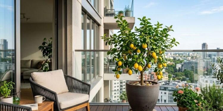 O limoeiro em vaso precisa basicamente de sol, água na medida certa e adubação regular