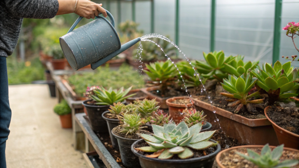 O erro fatal que 90% das pessoas cometem ao regar suas suculentas