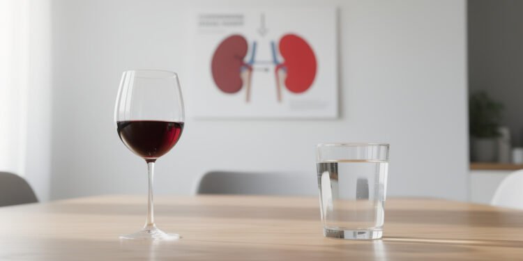 O que acontece com seus rins e sistema cardiovascular quando você toma 1 taça de vinho por dia