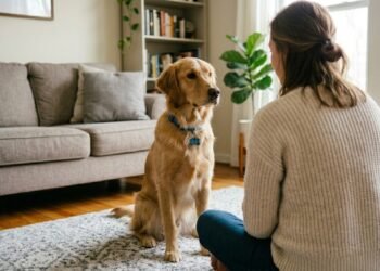 Por que os cães ficam olhando fixo para os donos em alguns momentos