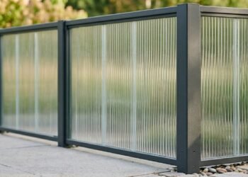 Adeus aos muros pesados: a solução com vidro canelado e estrutura metálica que deixa a fachada mais leve e elegante