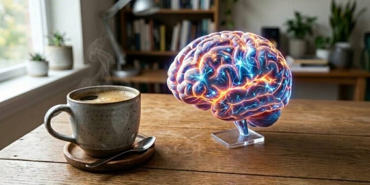 O que o consumo de cafeína faz no cérebro e no foco ao longo do dia