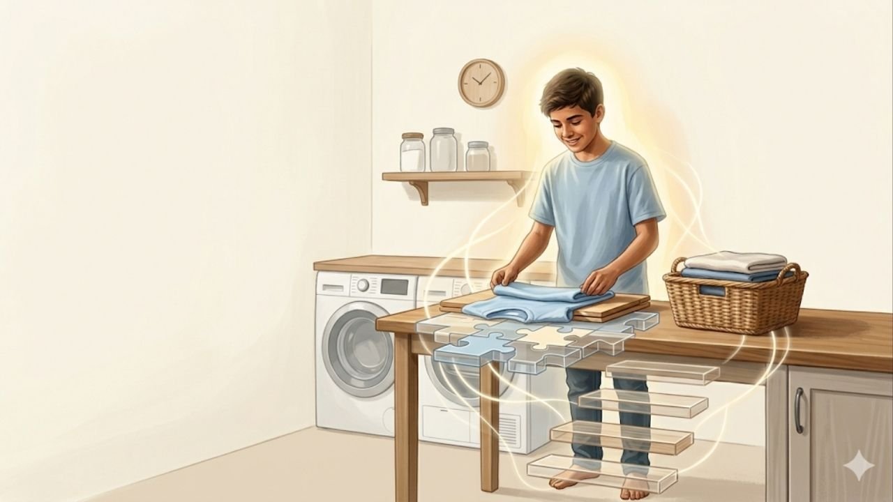 Estudos mostram que adolescentes que ajudavam nas tarefas domésticas com frequência estavam formando o que hoje é conhecido como senso de autoeficácia