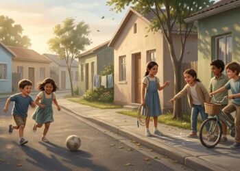 Estudos mostram que crianças que brincavam na rua sem regras estruturadas com frequência estavam construindo o que hoje é conhecido como resiliência emocional