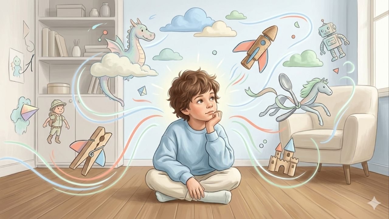 Estudos mostram que crianças que ficavam entediadas com frequência estavam desenvolvendo o que hoje é conhecido como pensamento criativo autônomo